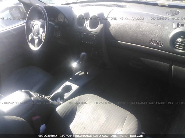 1J4GL48K73W598943 - 2003 JEEP LIBERTY SPORT/FREEDOM ოქროსფერი ფოტო 5