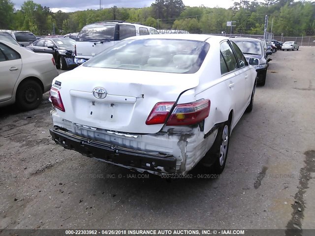 4T1BE46K48U734263 - 2008 TOYOTA CAMRY CE/LE/XLE/SE WHITE photo 6