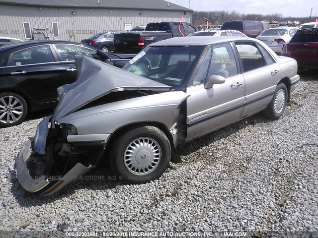 1G4HP52K1VH456300 - 1997 BUICK LESABRE CUSTOM BEIGE photo 2