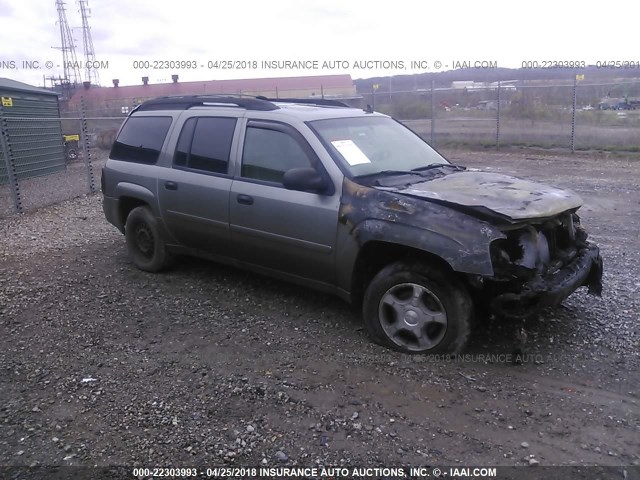 1GNET16S766171840 - 2006 CHEVROLET TRAILBLAZER EXT LS/EXT LT GRAY photo 1