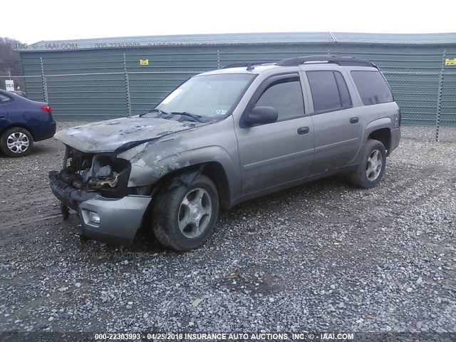 1GNET16S766171840 - 2006 CHEVROLET TRAILBLAZER EXT LS/EXT LT GRAY photo 2