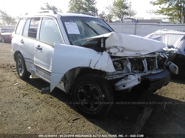 2CNBE13C0X6911450 - 1999 CHEVROLET TRACKER WHITE photo 1