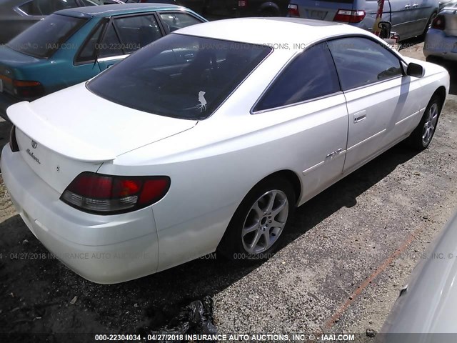 2T1CF28P2XC127860 - 1999 TOYOTA CAMRY SOLARA SE/SLE თეთრი ფოტო 4