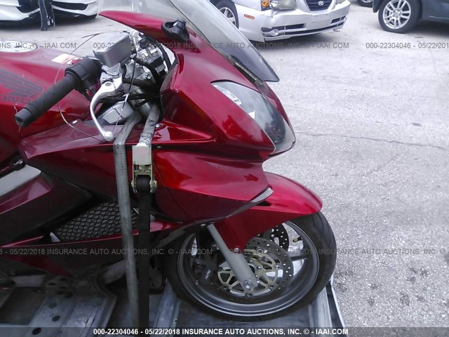 JH2RC46187M900399 - 2007 HONDA VFR800 RED photo 5