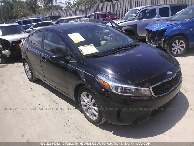 3KPFL4A76HE034869 - 2017 KIA FORTE LX/S BLACK photo 1