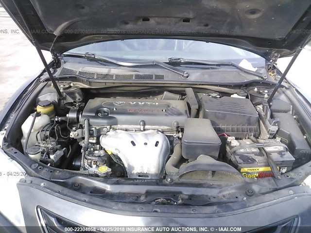 4T1BE46KX7U693930 - 2007 TOYOTA CAMRY NEW GENERAT CE/LE/XLE/SE BLACK photo 10