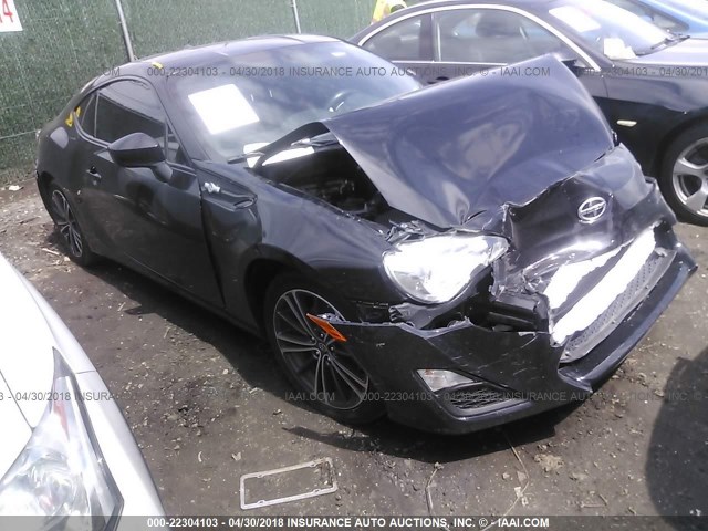 JF1ZNAA10D2703541 - 2013 TOYOTA SCION FR-S BLACK photo 1