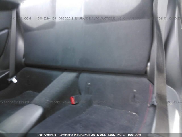 JF1ZNAA10D2703541 - 2013 TOYOTA SCION FR-S BLACK photo 8