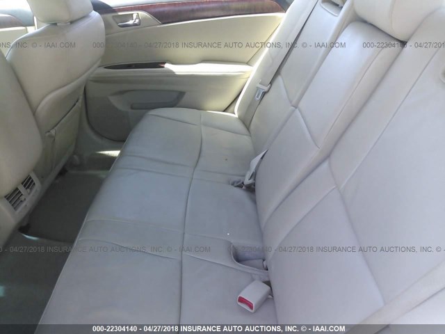 4T1BK3DB8BU436988 - 2011 TOYOTA AVALON LIMITED GRAY photo 8