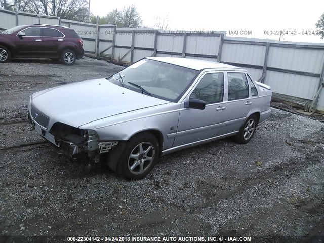 YV1LS61J1Y2625602 - 2000 VOLVO S70 SE SILVER photo 2