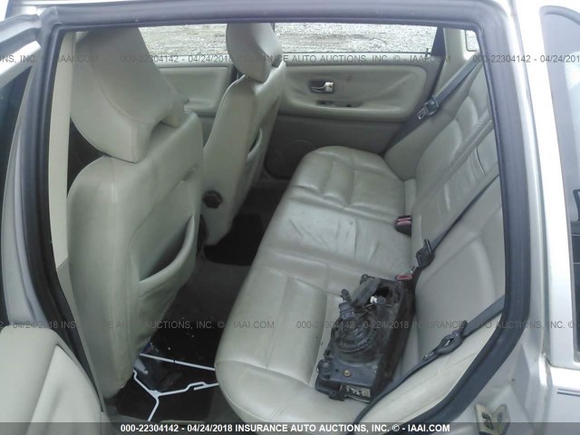 YV1LS61J1Y2625602 - 2000 VOLVO S70 SE SILVER photo 8