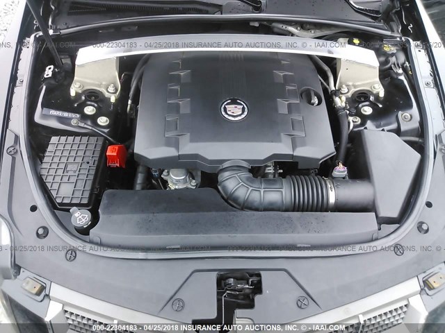 1G6DK5EY9B0107657 - 2011 CADILLAC CTS PERFORMANCE COLLECTION Черный фото 10