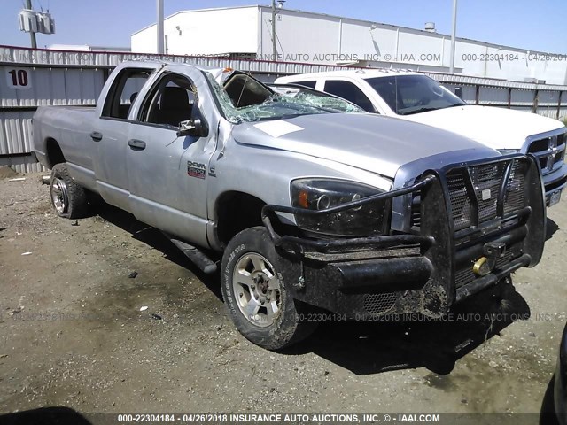 3D7KS28A38G214277 - 2008 DODGE RAM 2500 ST/SLT SILVER photo 1