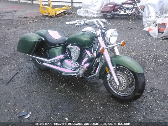 JYAVP11E22A033060 - 2002 YAMAHA XVS1100 A GREEN photo 1