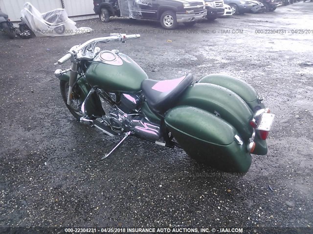 JYAVP11E22A033060 - 2002 YAMAHA XVS1100 A GREEN photo 3