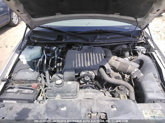 1LNHM81W94Y619546 - 2004 LINCOLN TOWN CAR EXECUTIVE/SIGNATURE Gümüş fotoğraf 10