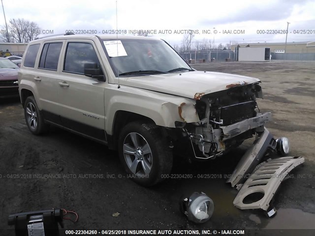 1C4NJPFA6HD211381 - 2017 JEEP PATRIOT LATITUDE CREAM photo 1