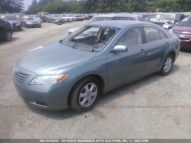 4T1BE46KX8U763248 - 2008 TOYOTA CAMRY CE/LE/XLE/SE GREEN photo 2