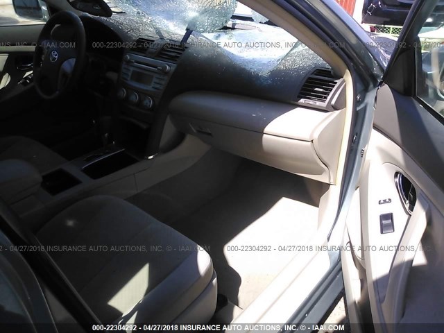 4T1BE46KX8U763248 - 2008 TOYOTA CAMRY CE/LE/XLE/SE GREEN photo 5