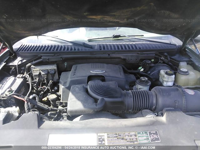 1FMPU16L53LC13115 - 2003 FORD EXPEDITION XLT მწვანე ფოტო 10