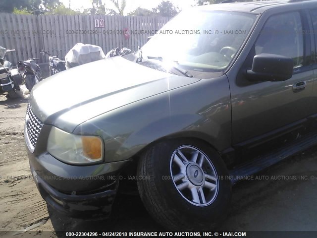 1FMPU16L53LC13115 - 2003 FORD EXPEDITION XLT GREEN photo 6