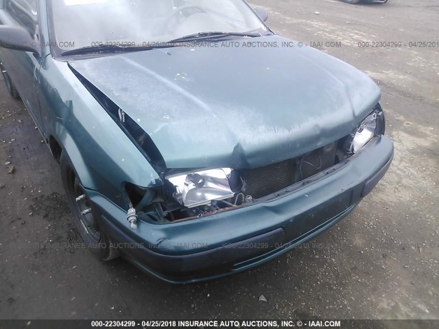 JT2AC52L8V0227131 - 1997 TOYOTA TERCEL CE GREEN photo 6