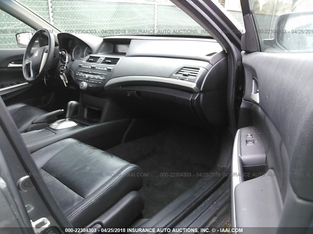 1HGCP26808A165412 - 2008 HONDA ACCORD EXL GRAY photo 5