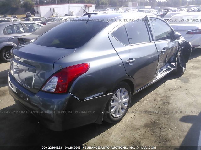 3N1CN7AP9GL855928 - 2016 NISSAN VERSA S/S PLUS/SV/SL GRAY photo 4