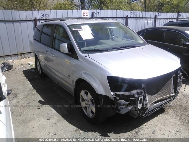 2D8HN44EX9R700517 - 2009 DODGE GRAND CARAVAN SE SILVER photo 1