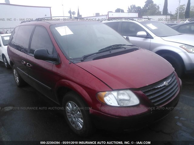 1A4GP45R26B627041 - 2006 CHRYSLER TOWN & COUNTRY  RED photo 1
