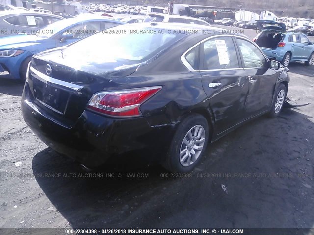 1N4AL3AP7FC443459 - 2015 NISSAN ALTIMA 2.5/S/SV/SL BLACK photo 4