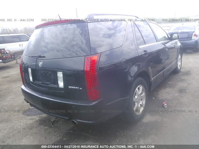 1GYEE637770191455 - 2007 CADILLAC SRX BLACK photo 4