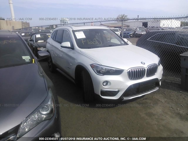 WBXHT3C33J5K28258 - 2018 BMW X1 XDRIVE28I WHITE photo 1