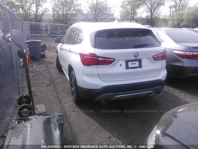 WBXHT3C33J5K28258 - 2018 BMW X1 XDRIVE28I WHITE photo 3