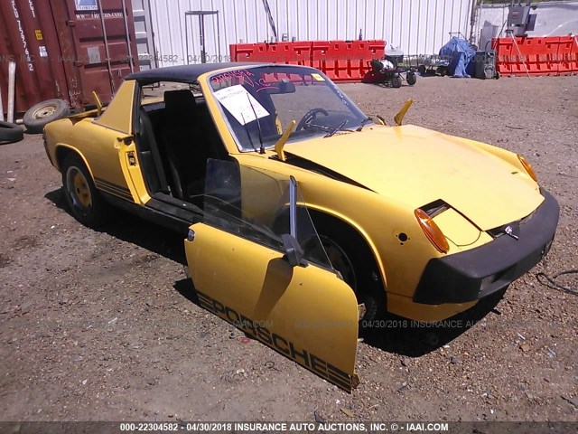 4762901936 - 1976 PORSCHE 914 YELLOW photo 1