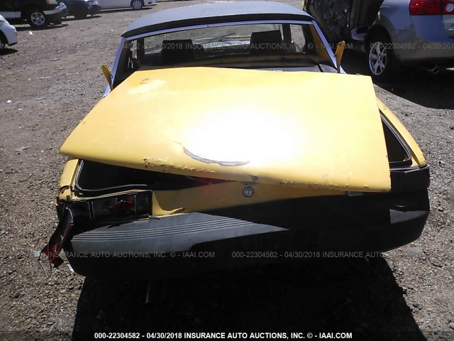 4762901936 - 1976 PORSCHE 914 YELLOW photo 10