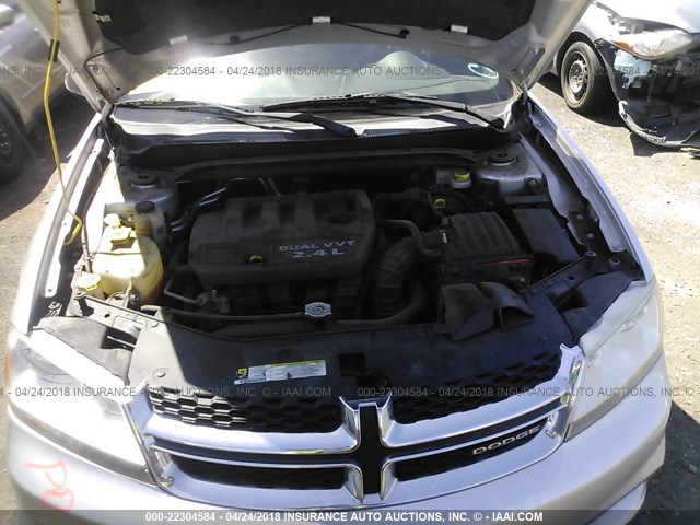 1B3BD4FBXBN509906 - 2011 DODGE AVENGER EXPRESS 银色 照片 10