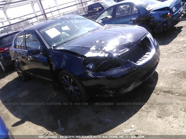 1C3CCBHG5CN123225 - 2012 CHRYSLER 200 S BLACK photo 1