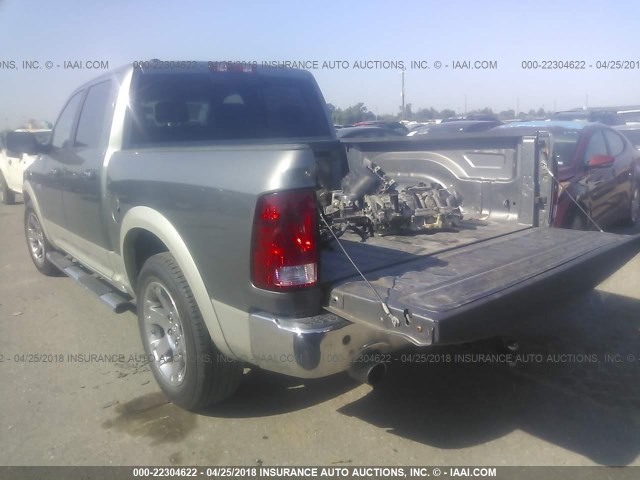 1D3HB13T29S750467 - 2009 DODGE RAM 1500 GRAY photo 3