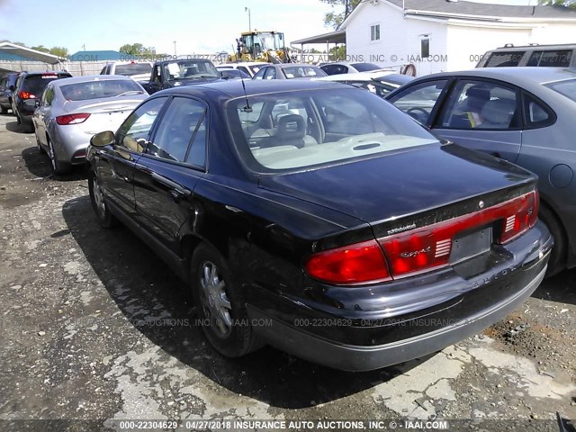 2G4WF551821112183 - 2002 BUICK REGAL GS BLACK photo 3