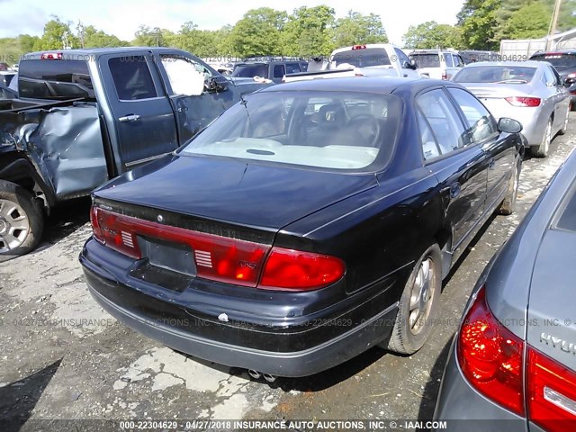 2G4WF551821112183 - 2002 BUICK REGAL GS BLACK photo 4