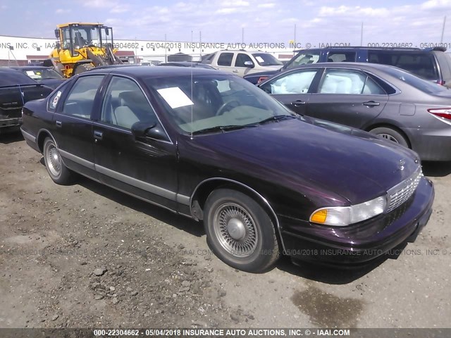 1G1BL52W8SR147074 - 1995 CHEVROLET CAPRICE CLASSIC PURPLE photo 1