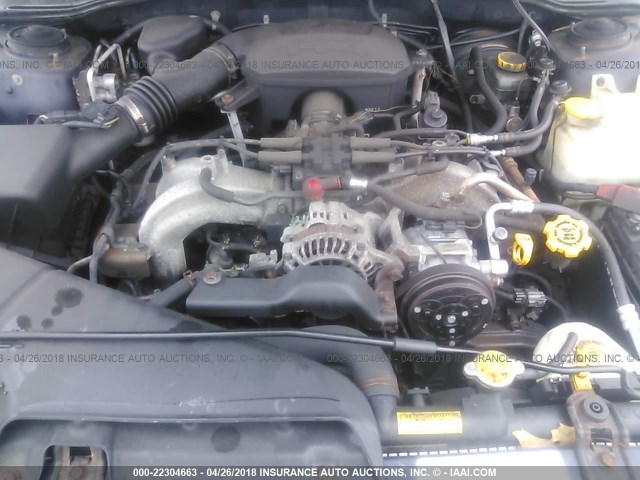 4S3BH675347635202 - 2004 SUBARU LEGACY OUTBACK AWP 蓝色 照片 10