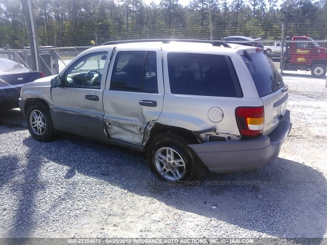 1J4GX48S54C137537 - 2004 JEEP GRAND CHEROKEE LAREDO/COLUMBIA/FREEDOM 棕色 照片 3