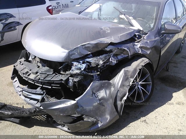 4T1BF1FK0FU882015 - 2015 TOYOTA CAMRY LE/XLE/SE/XSE GRAY photo 6