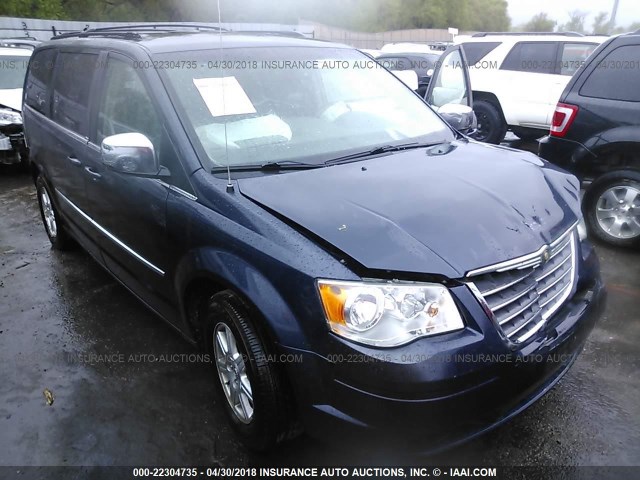 2A8HR54169R540053 - 2009 CHRYSLER TOWN & COUNTRY TOURING Navy photo 1