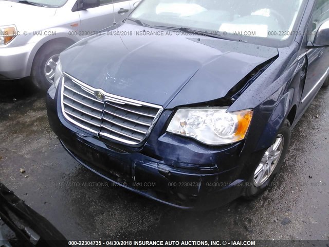 2A8HR54169R540053 - 2009 CHRYSLER TOWN & COUNTRY TOURING Navy photo 6