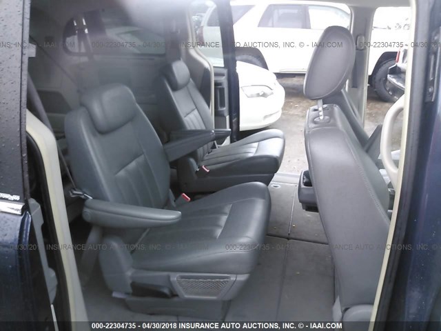 2A8HR54169R540053 - 2009 CHRYSLER TOWN & COUNTRY TOURING Navy photo 8
