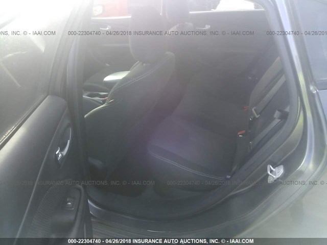 1C3CDFBB6FD390062 - 2015 DODGE DART SXT GRAY photo 8