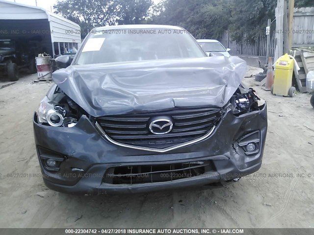 JM3KE2DYXG0773453 - 2016 MAZDA CX-5 GT GRAY photo 6